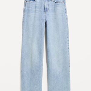 Old Navy Women's Light Blue Straight Leg Jeans